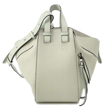 将图像加载到图库查看器中，LOEWE Hammock Shoulder Bag light celadon A538S35X51 Calf Leather Size Small
