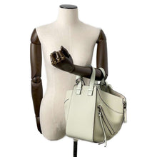 Load image into Gallery viewer, LOEWE Hammock Shoulder Bag light celadon A538S35X51 Calf Leather Size Small
