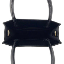 将图像加载到图库查看器中，LOEWE Standard A5 Tote Bag Black A933S30X01 Calf Leather
