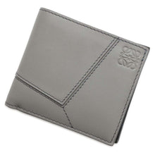 Load image into Gallery viewer, LOEWE Puzzle Bifold Wallet Asphalt Gray C510501X01 Leather
