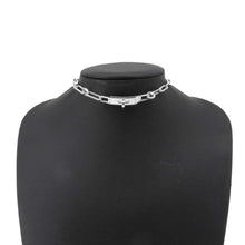 Load image into Gallery viewer, HERMES Kelly Chain Bracelet &amp; Choker Size 16 SV925
