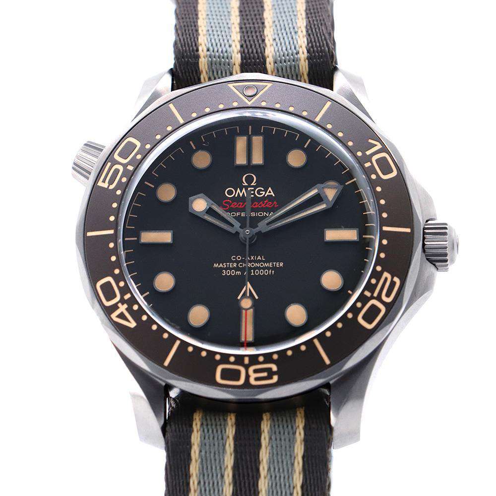 OMEGA Seamaster Diver300 007 Edition W42mm TI NATO Brown Dial 210.92.42.20.01.001