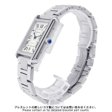 将图像加载到图库查看器中，CARTIER Tank Solo XL H40.5mm×W31mm Stainless Steel Silver Dial W5200028
