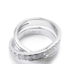 Load image into Gallery viewer, CARTIER Etincelle De Cartier Ring Size 51/#11 N4243000 18K White Gold
