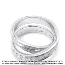 Load image into Gallery viewer, CARTIER Etincelle De Cartier Ring Size 51/#11 N4243000 18K White Gold
