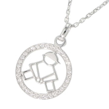 将图像加载到图库查看器中，Chaumet Acroshcool Baby Boy Necklace 18K White Gold
