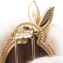 将图像加载到图库查看器中，Van Cleef &amp; Arpels Lucky Animals Rabbit Clip VCARP7UN00 18K Pink Gold
