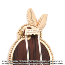 将图像加载到图库查看器中，Van Cleef &amp; Arpels Lucky Animals Rabbit Clip VCARP7UN00 18K Pink Gold
