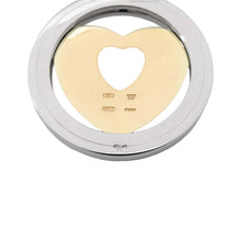 Load image into Gallery viewer, BVLGARI Tond Heart Stainless Steel K18YG
