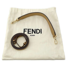 将图像加载到图库查看器中，FENDI Montresor 2WAY Shoulder Bag Beige/White 8BS010 Raffia Leather Size Mini
