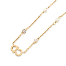 Load image into Gallery viewer, Dior Claire Die Lune Necklace N1033CDLCY_D301 Metal Rhinestone Faux Pearl
