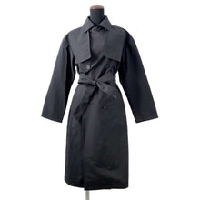 Load image into Gallery viewer, MONCLER ROCHE TrenchCoat Black D10934901305 Polyester100%
