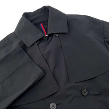 Load image into Gallery viewer, MONCLER ROCHE TrenchCoat Black D10934901305 Polyester100%
