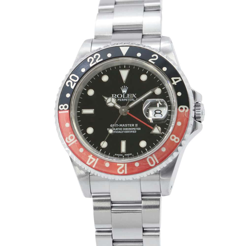 ROLEX GMT Master II W40mm Stainless Steel Black Dial16710