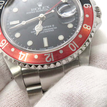 将图像加载到图库查看器中，ROLEX GMT Master II W40mm Stainless Steel Black Dial 16710
