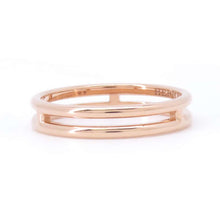 Load image into Gallery viewer, HERMES Arianne ring Size 52/#12 18K Pink Gold
