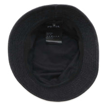 将图像加载到图库查看器中，PRADA Triangle plate bucket hat Size M Black 2HC137 Cotton100%
