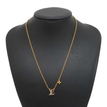 将图像加载到图库查看器中，LOUIS VUITTON Collier LV Iconic Necklace Gold M00596 Metal strass
