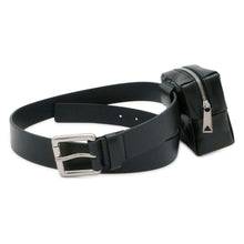 将图像加载到图库查看器中，Bottega Veneta Belt INTRECCIATO with leather pouch Size 90 inkwell709342 Leather
