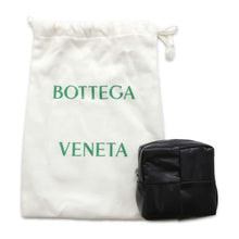 将图像加载到图库查看器中，Bottega Veneta Belt INTRECCIATO with leather pouch Size 85 Black709342 Leather
