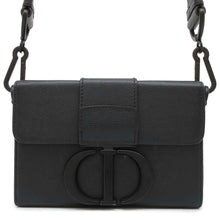 将图像加载到图库查看器中，Dior Montaigne30 Shoulder Bag Black M9204SBAV_M989 Leather
