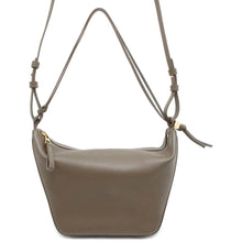 Load image into Gallery viewer, LOEWE Hammock Hobo Bag Dark KhakiGreen A538G13X01 Calf Leather Size Mini
