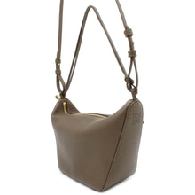 Load image into Gallery viewer, LOEWE Hammock Hobo Bag Dark KhakiGreen A538G13X01 Calf Leather Size Mini
