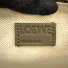 Load image into Gallery viewer, LOEWE Hammock Hobo Bag Dark KhakiGreen A538G13X01 Calf Leather Size Mini
