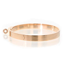 将图像加载到图库查看器中，HERMES Kelly Bracelet PM Size ST 18K Pink Gold
