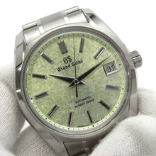 将图像加载到图库查看器中，SEIKO Grand Seiko Heritage Collection Seimei W38mm TI Light Green Dial SBGH343
