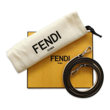 将图像加载到图库查看器中，FENDI Flat Bucket Shoulder Wallet BeigeGradation 7M0311 Leather
