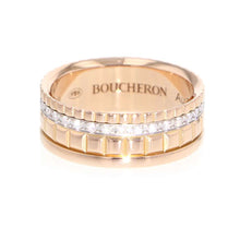 Load image into Gallery viewer, Boucheron Quatre Radiant Diamond Ring Size Small/51/#11 JRG02485 K18PG K18WG
