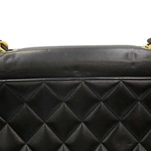 Load image into Gallery viewer, CHANEL Jumbo Matelasse CC Logo ChainShoulder Bag Black Lambskin Size 34
