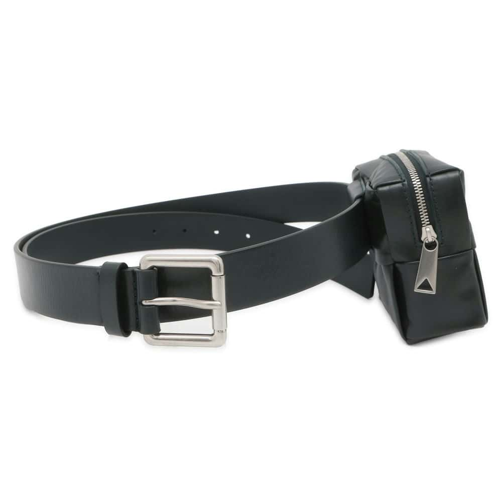 Bottega Veneta Belt INTRECCIATO with leather pouch Size 105 inkwell709342 Leather