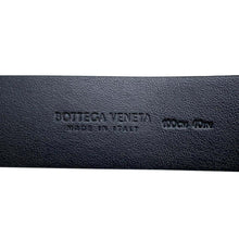 Load image into Gallery viewer, Bottega Veneta Belt INTRECCIATO with leather pouch Size 100 Black709342 Leather
