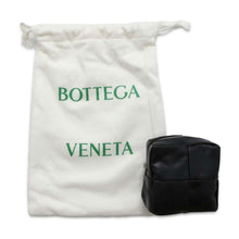 Load image into Gallery viewer, Bottega Veneta Belt INTRECCIATO with leather pouch Size 100 Black709342 Leather
