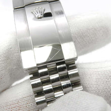 将图像加载到图库查看器中，ROLEX Datejust 41 W41mm Stainless Steel K18WG Azzurro Blue Dial 126334
