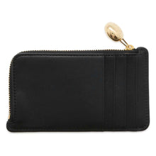 将图像加载到图库查看器中，LOEWE Pebble Coin Card Holder Black CANBZ40X01 Leather
