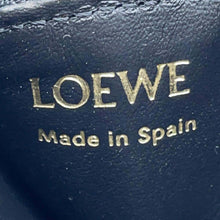 Load image into Gallery viewer, LOEWE Pebble Coin Card Holder Black CANBZ40X01 Leather
