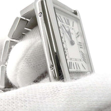 将图像加载到图库查看器中，CARTIER Tank Solo SM W24.4mm×H31.0mm Stainless Steel Silver Dial W5200013
