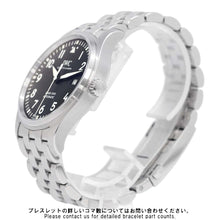 将图像加载到图库查看器中，IWC Pilot watch mark XVIII W40mm Stainless Steel Black Dial IW327015
