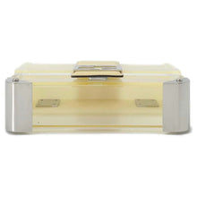 Load image into Gallery viewer, FENDI Baguette Trunk Yellow 7VA507 Plastic Leather Size Mini
