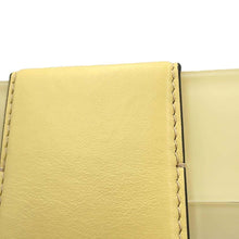 Load image into Gallery viewer, FENDI Baguette Trunk Yellow 7VA507 Plastic Leather Size Mini
