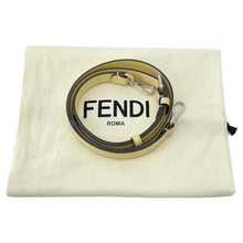 Load image into Gallery viewer, FENDI Baguette Trunk Yellow 7VA507 Plastic Leather Size Mini
