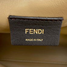 将图像加载到图库查看器中，FENDI First Flannel Shoulder Bag Beige 8BP127 Wool  Size Medium
