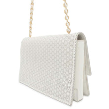 Load image into Gallery viewer, Ferragamo Vala ChainShoulder Bag White AU21 F003 Leather
