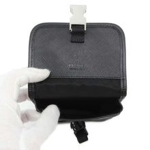 将图像加载到图库查看器中，PRADA Phone Shoulder Bag Black2ZH109 Nylon Leather
