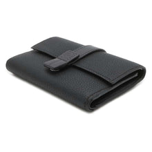 将图像加载到图库查看器中，LOEWE Vertical wallet Black C660S86X01 Leather
