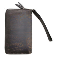 将图像加载到图库查看器中，Berluti Calligraphy Organizer Black Leather
