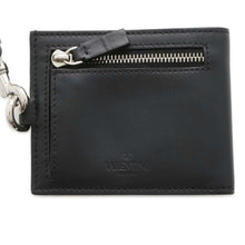 将图像加载到图库查看器中，Valentino Garavani neck wallet Black Leather
